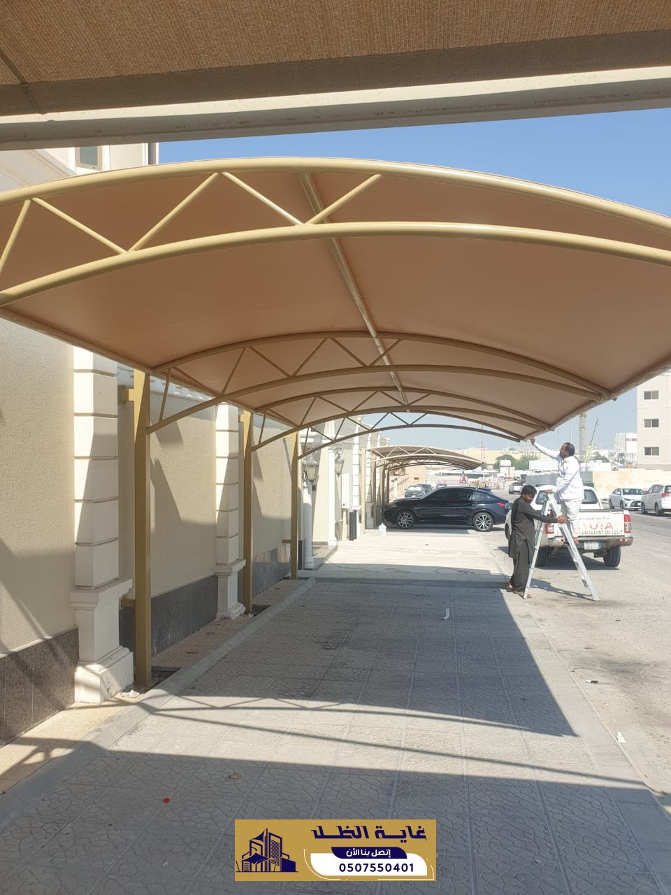 مظلات سيارات الرياض باحدث التصاميم والخامات | 0507550401